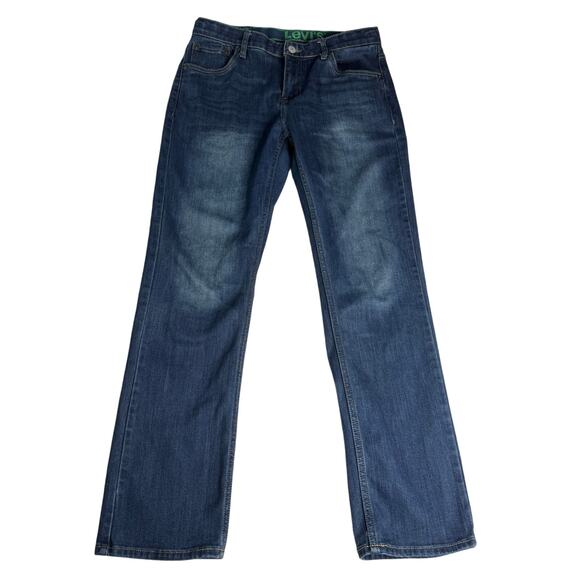 Levi's Youth Boys sz 18 Reg 29"x31" Slim Fit Adjustable Waist Flex Stretch Jeans - Picture 1 of 10